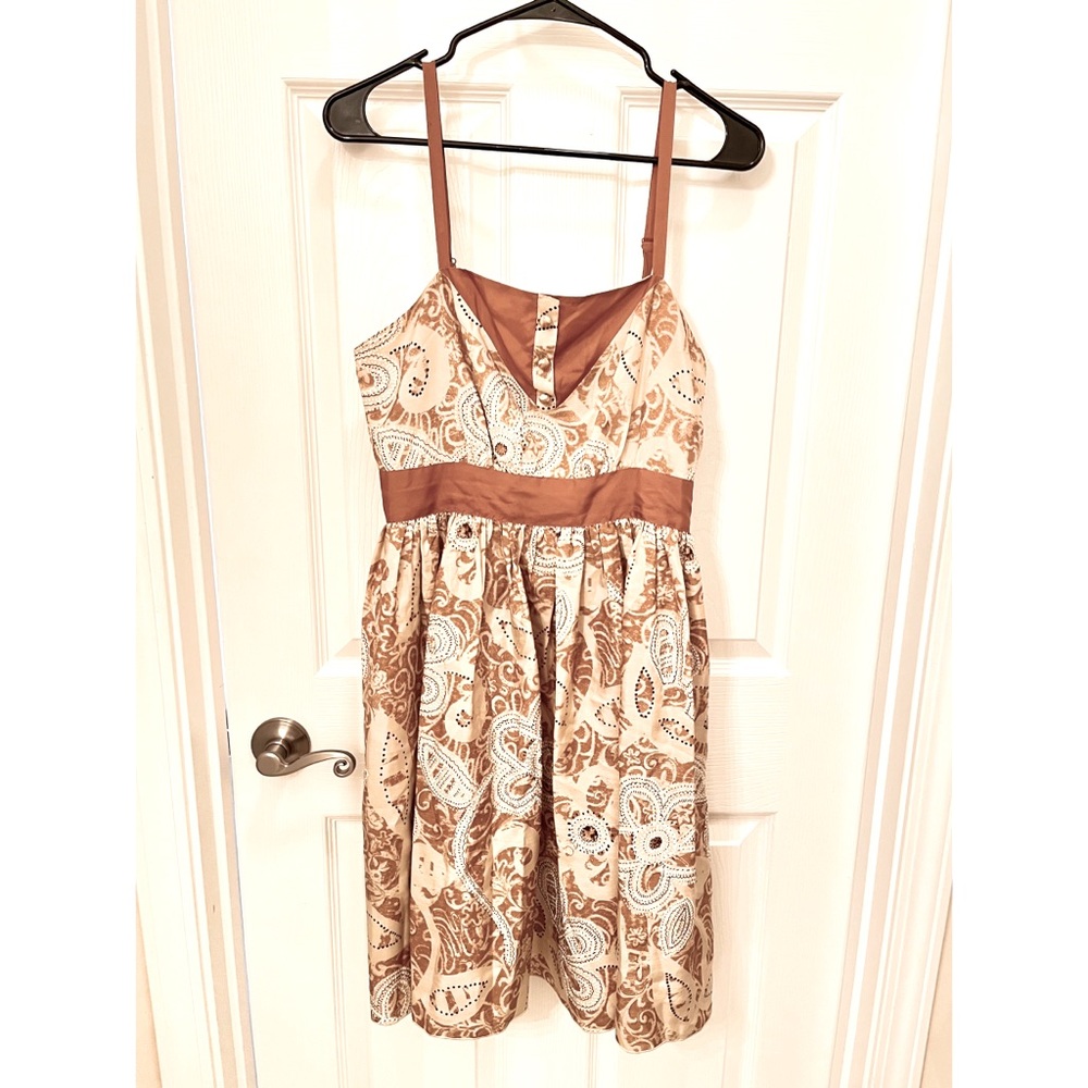 #B7——ANNA SUI BY ANTHROPOLOGIE SILK DRESS